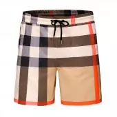 burberry shorts homme pas cher luxe short a micro motif check technique beige